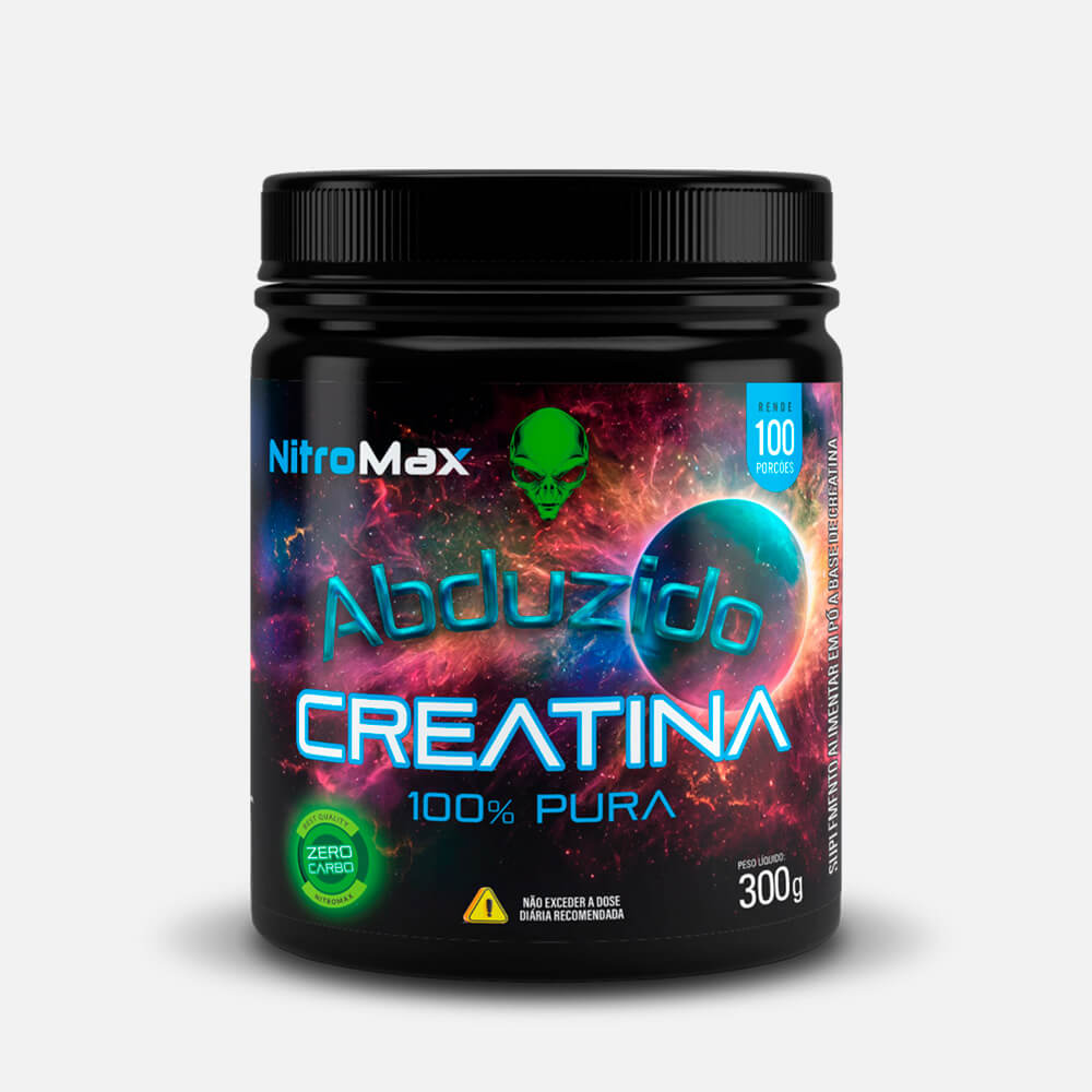 Creatina Pura Abduzido Nitromax